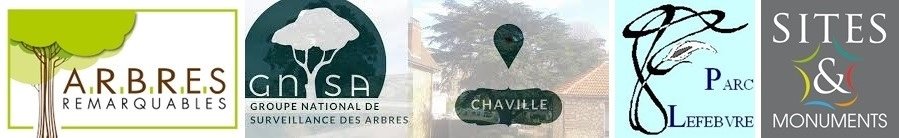 Logos ARBRES, GNSA Chaville, Parc Lefebvre, Sites & Monuments